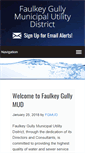 Mobile Screenshot of faulkeygullymud.com